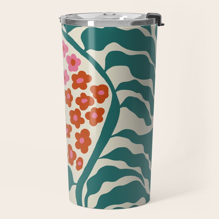 Fern floral farm Travel Mug Gallery Image 2