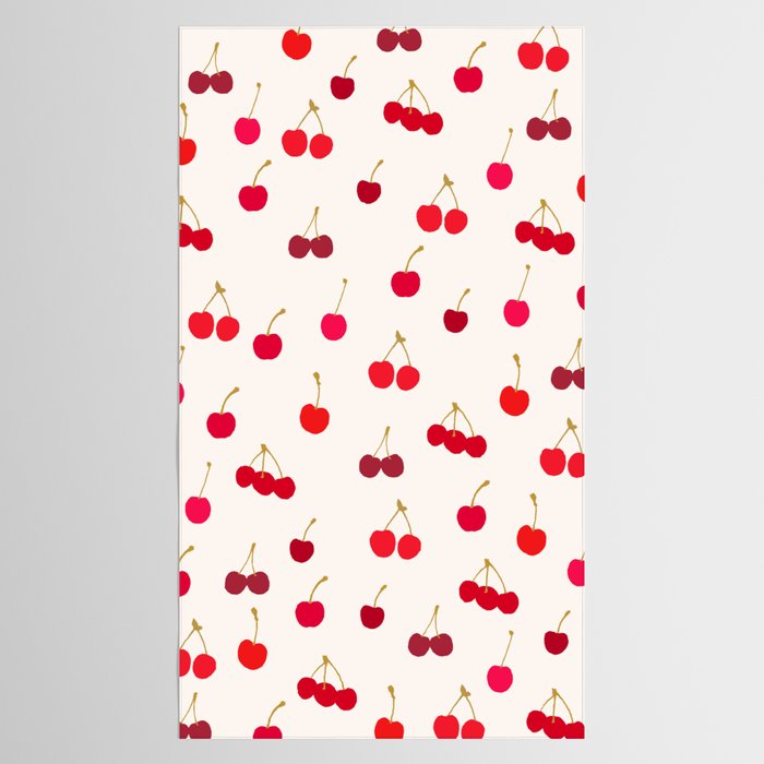 Cherries Pattern Tablecloth Gallery Image 2