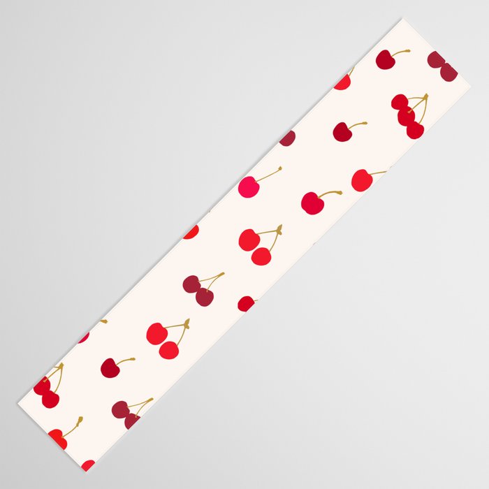 Cherries Pattern Table Runner Gallery Image 3
