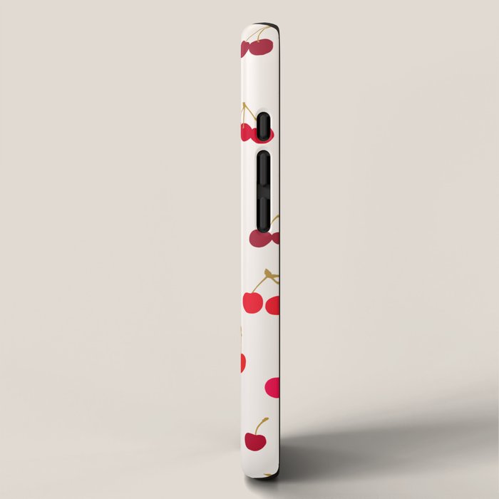 Cherries Pattern iPhone Case Gallery Image 2