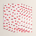 Cherries Pattern Wrapping Paper Gallery Image 3
