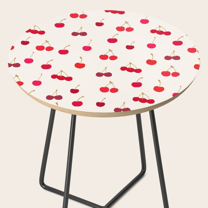 Cherries Pattern Side Table Gallery Image 2