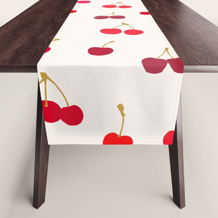 Cherries Pattern Table Runner Gallery Image 1