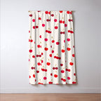 Cherries Pattern Window Curtain Gallery Image 3