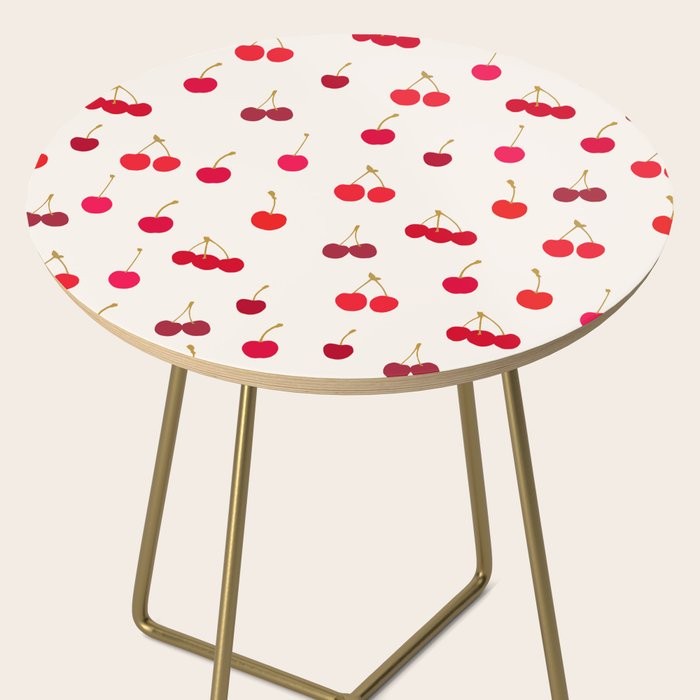 Cherries Pattern Side Table Gallery Image 2