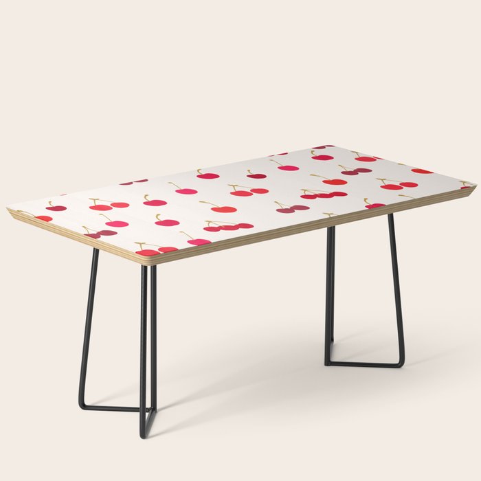 Cherries Pattern Coffee Table Gallery Image 1
