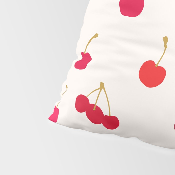 Cherries Pattern Pillow Sham Gallery Image 4