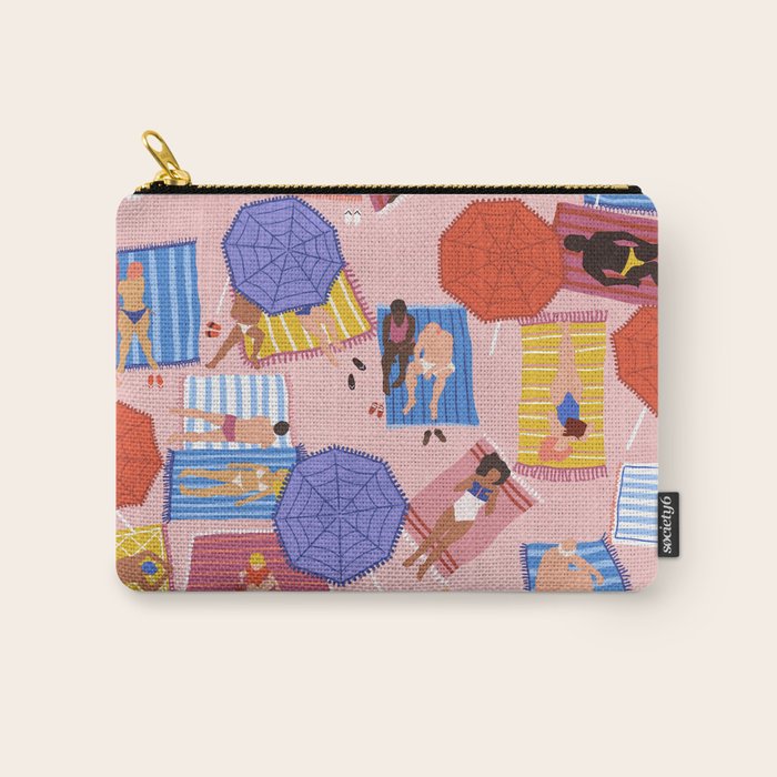 By the beach Carry All Pouch Gallery Image 1
