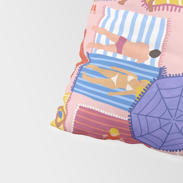 By the beach Pillow Sham Gallery Image 4