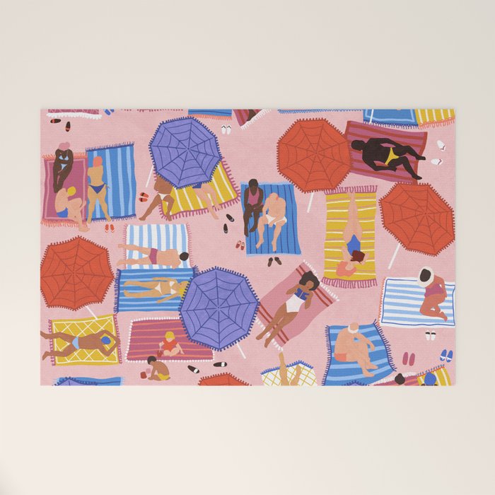 By the beach Welcome Mat Gallery Image 1