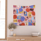 By the beach Wall Tapestry Gallery Image 2