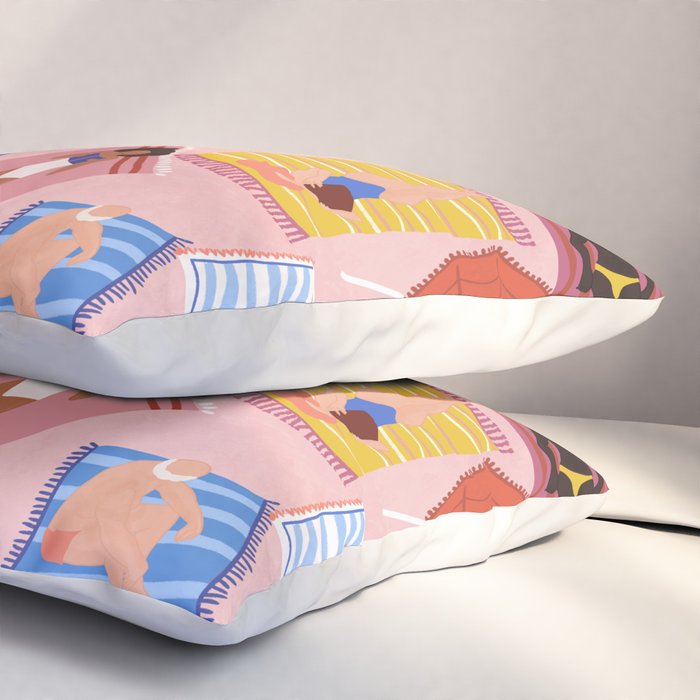 By the beach Pillow Sham Gallery Image 3