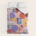 By the beach Duvet Cover Gallery Image 6