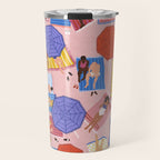 By the beach Travel Mug Gallery Image 1