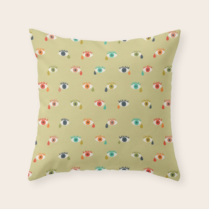 Cry me a river Throw Pillow Gallery Image 1