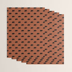 Black Bear Silhouette Wrapping Paper Gallery Image 3