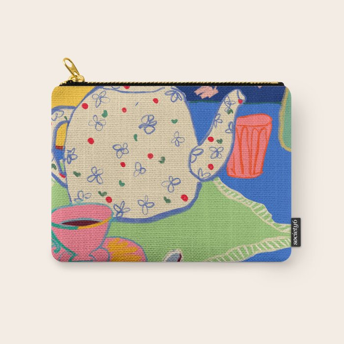 TEA TIME  Carry All Pouch Gallery Image 1