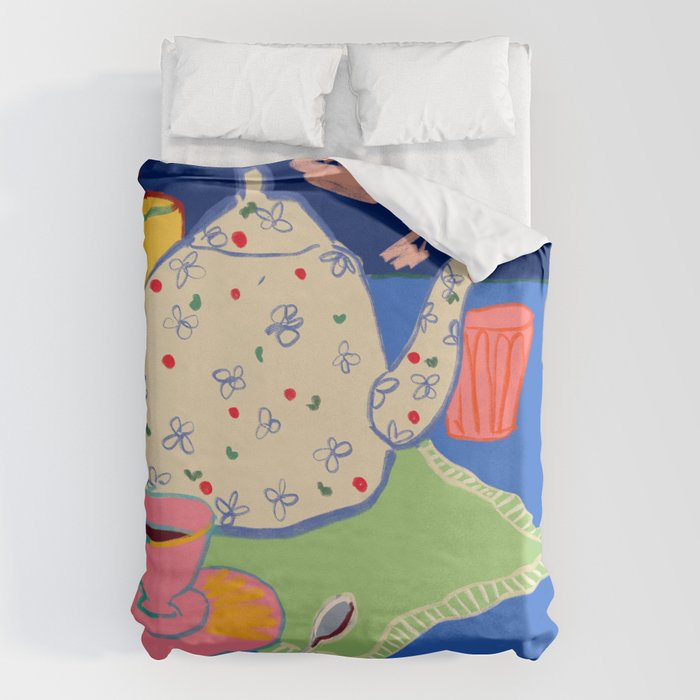 TEA TIME  Duvet Cover Gallery Image 1