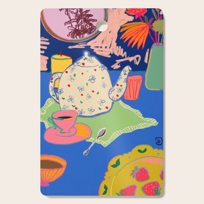 TEA TIME  Cutting Board Gallery Image 1