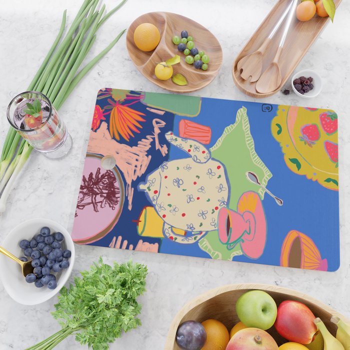 TEA TIME  Cutting Board Gallery Image 2