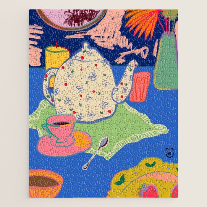 TEA TIME  Jigsaw Puzzle Gallery Image 1