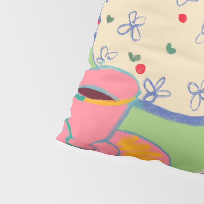 TEA TIME  Pillow Sham Gallery Image 4
