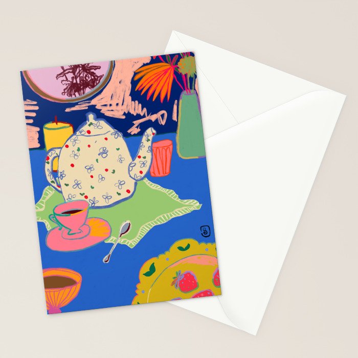 TEA TIME  Stationery Card Gallery Image 2