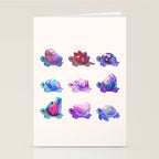 Jewel turtle - pastel Stationery Card Gallery Image 2