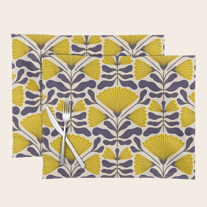 Symmetrical Garden #1 Placemat Gallery Image 1