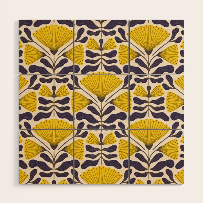 Symmetrical Garden #1 Wood Wall Art Gallery Image 1