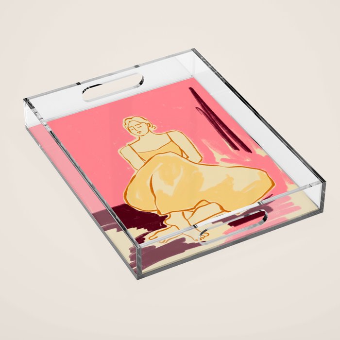 PINK DREAM Acrylic Tray Gallery Image 1