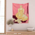 PINK DREAM Wall Tapestry Gallery Image 2