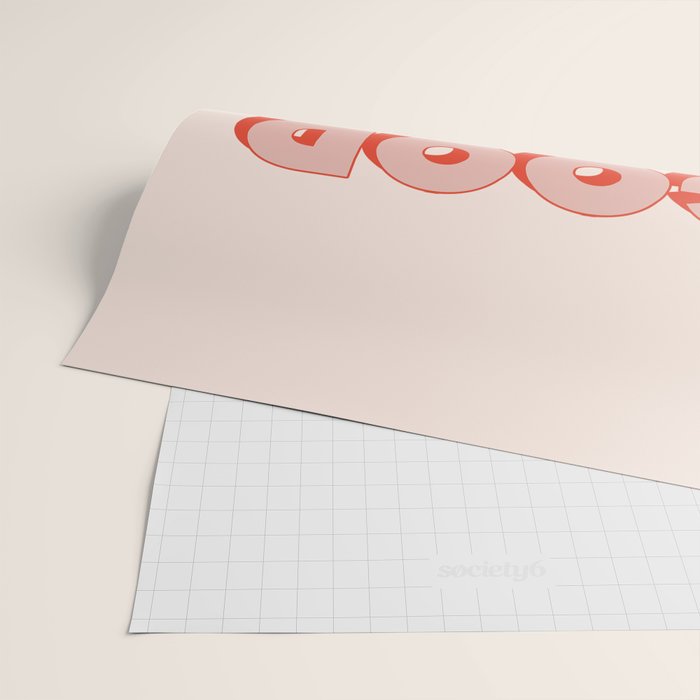 Good Vibes Only Wrapping Paper Gallery Image 2