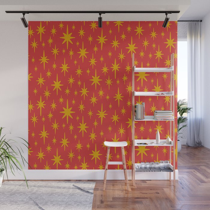 Sparkling Stars Wall Mural Gallery Image 1