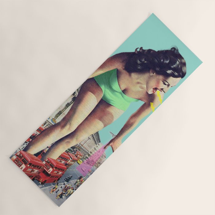 Rush Hour Madness Yoga Mat Gallery Image 1