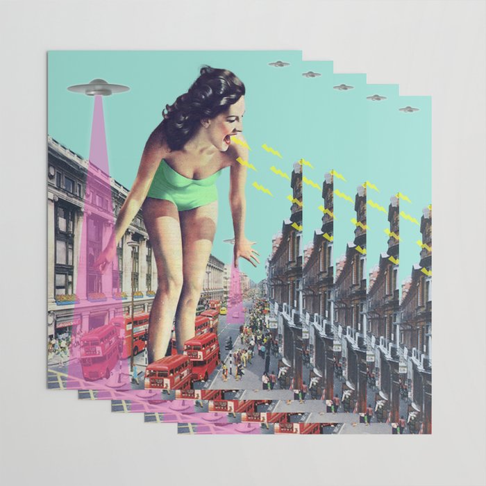 Rush Hour Madness Wrapping Paper Gallery Image 3