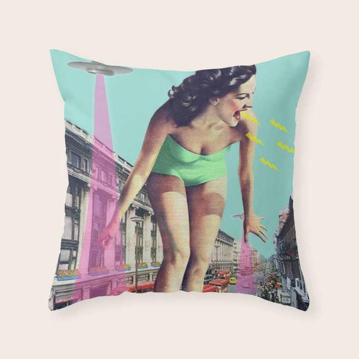 Rush Hour Madness Throw Pillow Gallery Image 6