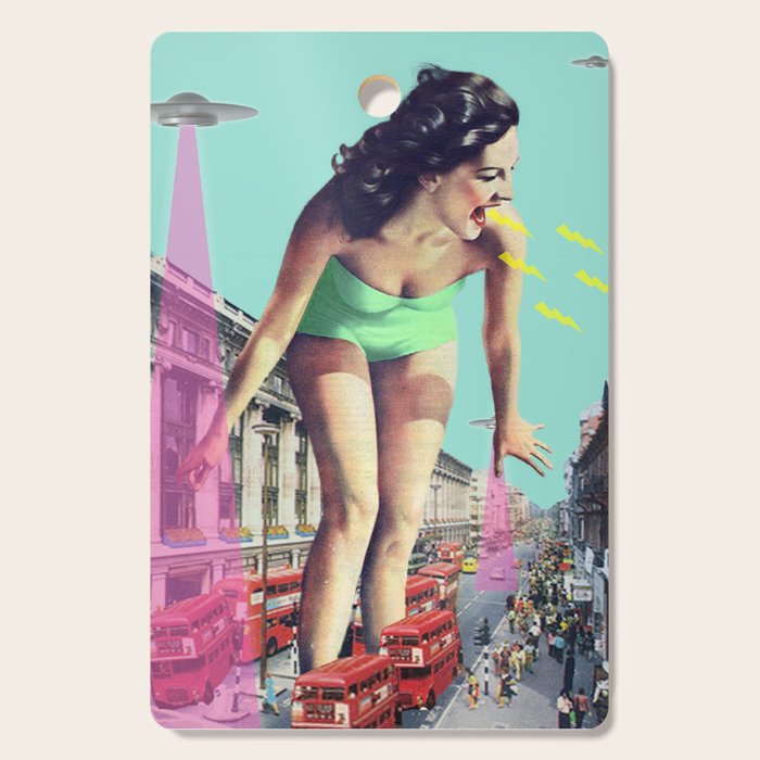 Rush Hour Madness Cutting Board