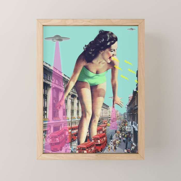 Rush Hour Madness Mini Art Print Gallery Image 1