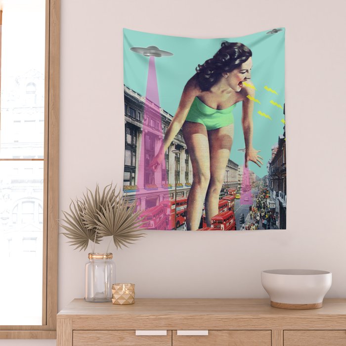 Rush Hour Madness Wall Tapestry Gallery Image 2