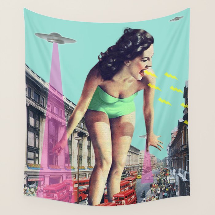 Rush Hour Madness Wall Tapestry Gallery Image 4