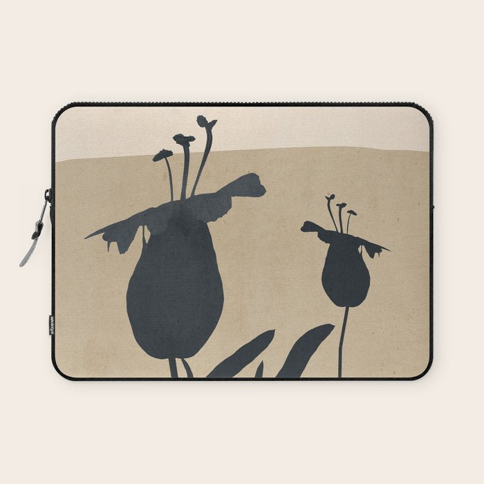 Abstract Art /Minimal Plant 93 Laptop Sleeve Gallery Image 1