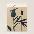 Abstract Art /Minimal Plant 93 Stationery Card Gallery Image 2