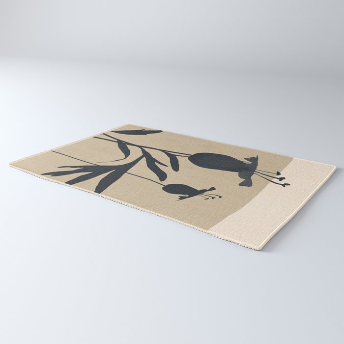 Abstract Art /Minimal Plant 93 Rug Gallery Image 3