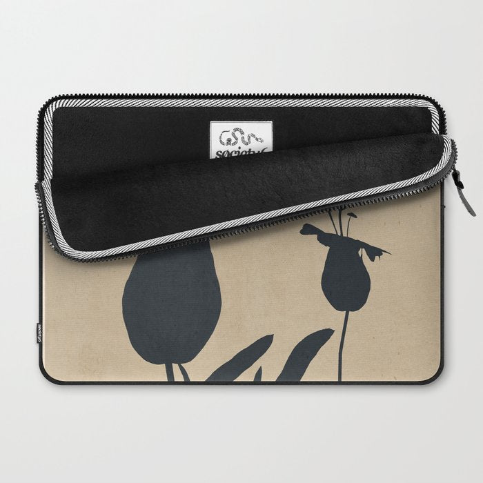 Abstract Art /Minimal Plant 93 Laptop Sleeve Gallery Image 2