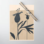 Abstract Art /Minimal Plant 93 Wrapping Paper Gallery Image 1