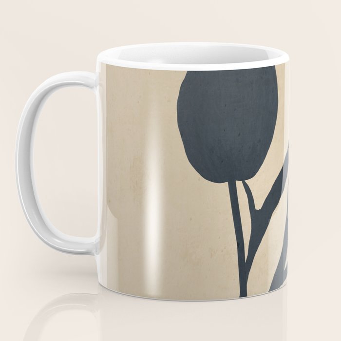Abstract Art /Minimal Plant 93 Coffee Mug Gallery Image 3