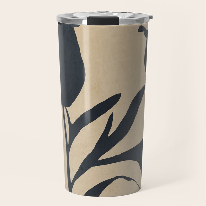 Abstract Art /Minimal Plant 93 Travel Mug Gallery Image 1