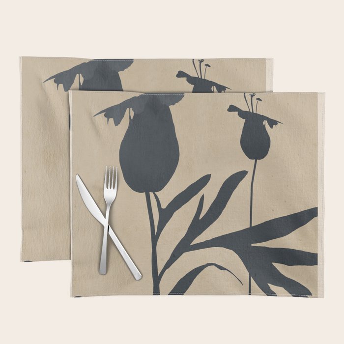 Abstract Art /Minimal Plant 93 Placemat Gallery Image 1