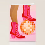 Disco Cowgirl Stationery Card Gallery Image 2
